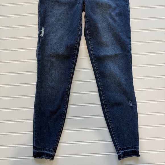 Spanx Ankle Skinny Jeans Size Medium Blue - Picture 7 of 7